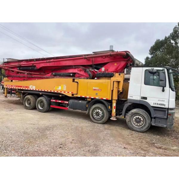 Телескопический грузовик Sany с монтированным бетонным насосом с шасси BENZ 2018