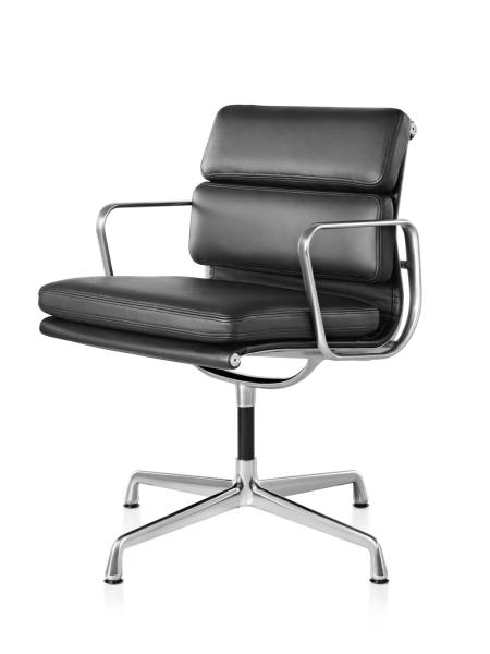 Luxury Low Back Soft Pad PU Leather Swivel Chair Office Chair