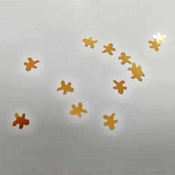 Polyester Peanut Ccanel Glitter Shape Yiwu Zy Webbing Snowman Sequin Resin Coating Nail Art Craft for Holiday Party Party