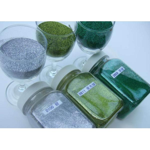 Colorful Shinty Hexagon Glitter Powder Non - Toxic Top Grade For Dye Fabric