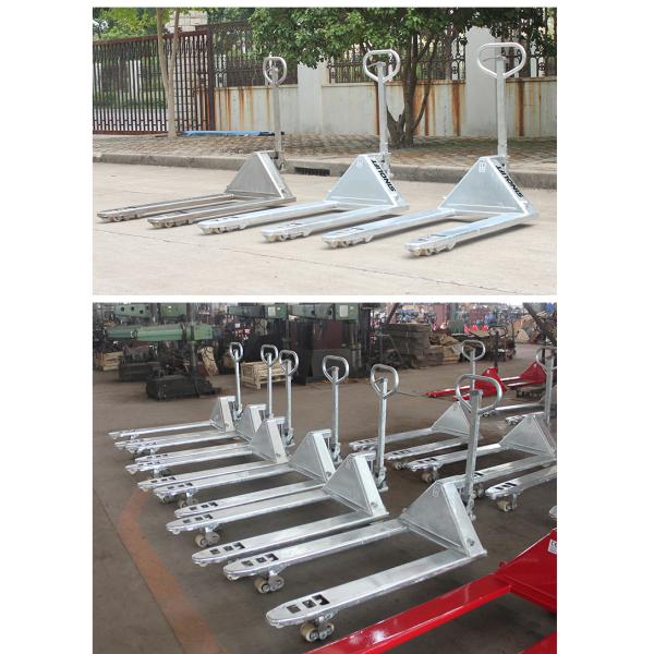Sinolift China NAG Diseño de trabajo pesado galvanizado y acero inoxidable pallet de mano jack o camión