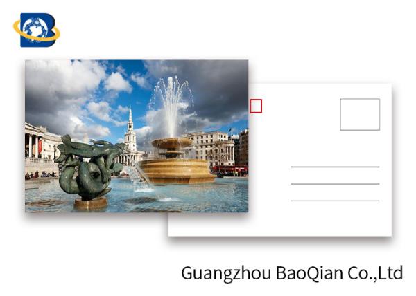 Tourist Tttraction 3d Lenticular Card , Lenticular Postcard Printing Souvenir Tourist Gifts