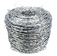 Preço galvanizado mergulhado quente do arame farpado BWG16 pela cerca do arame farpado do rolo