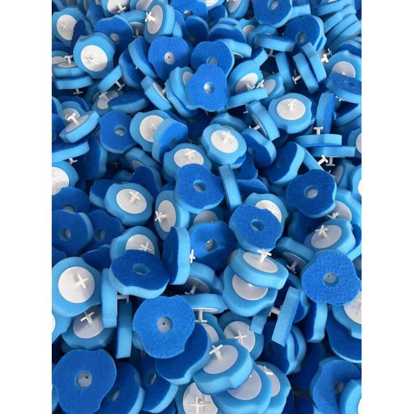 Disposable Toilet Brush Replacement Pack with Factory Direct Cleaning Solution, Customizable Colors, and Powerful Cleaning