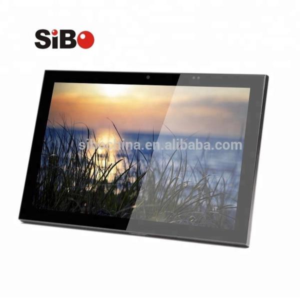 Android OS 10.1'' POE Tablet With Serial Port GPIO Wall Mount Bracket For Industrial Control