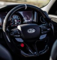 Rodas de direção personalizadas da série Hyundai com parte superior redonda e parte inferior plana