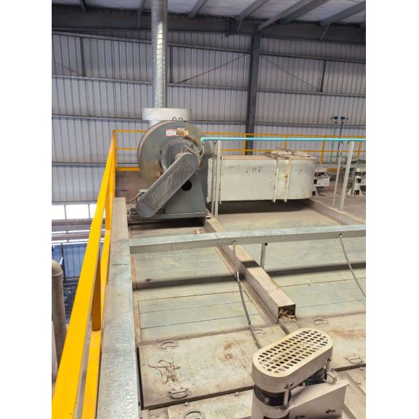 Gema  Spraying Gun Powder Coating Aluminum Profiles Vertical Powder Coating Line