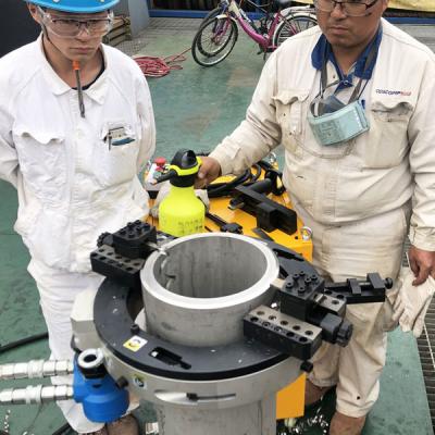 Máquina de corte de tuberías portátil de biselado Máquina de biselado de tuberías robusta