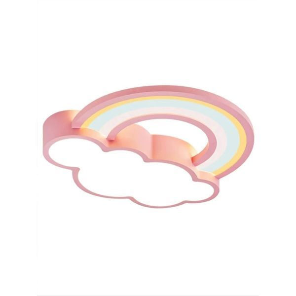 Princess Room Light Fixtures Bedroom And Warm Simple Cartoon rainbow ceiling light(WH-MA-300)