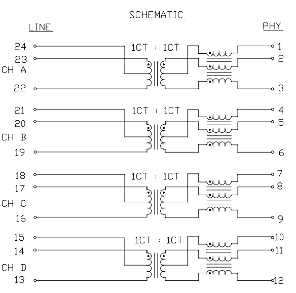 S558-10GB-23 10GBaseT LAN Soporte magnético de 4 pares de 100 W PoE
