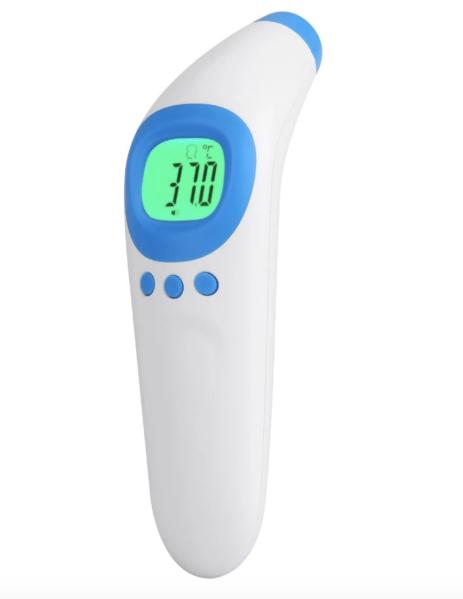 Handheld Infrared Baby Temple Thermometer With Backlight / LCD Screen