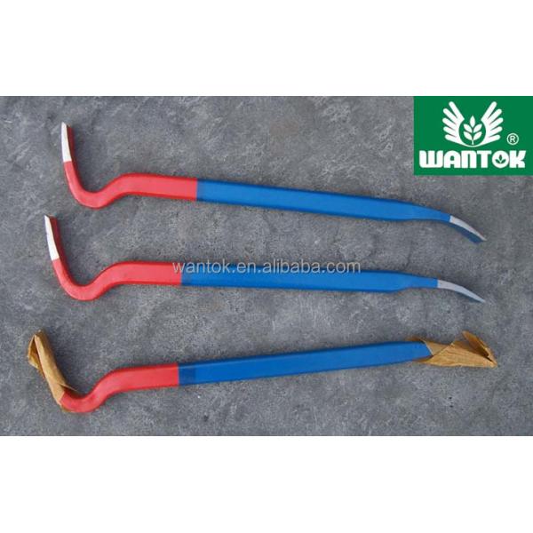 Customized Support Forged Wrecking Bar Crow Bar Flat Pry Bar Nail Puller for DIY Grade