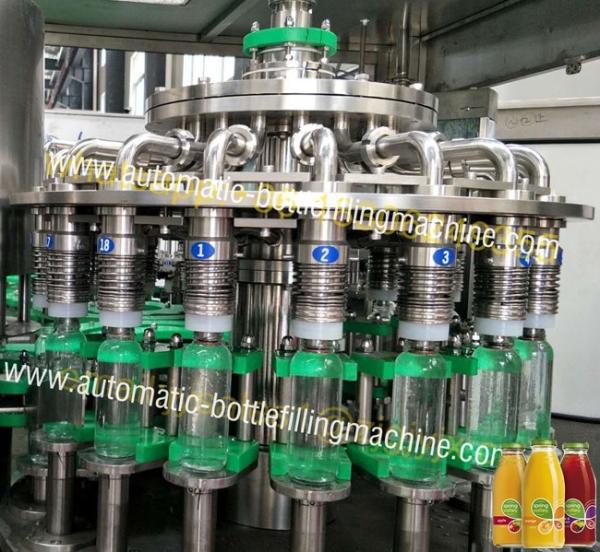 Commercial Fruit Juice Packaging Machine , Wine Bottling Equipment / Bottling Line