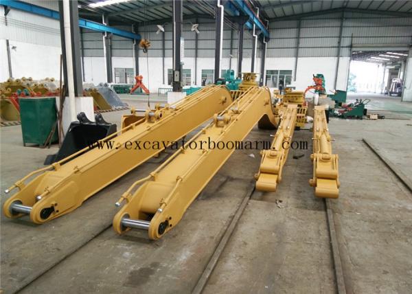 River Dredging Excavator Telescopic Boom With 20m Max Digging Depth Antirust