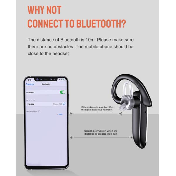 Wireless Running Earphones Earhook Noise Canceling HiFi Stereo Sound For Iphone