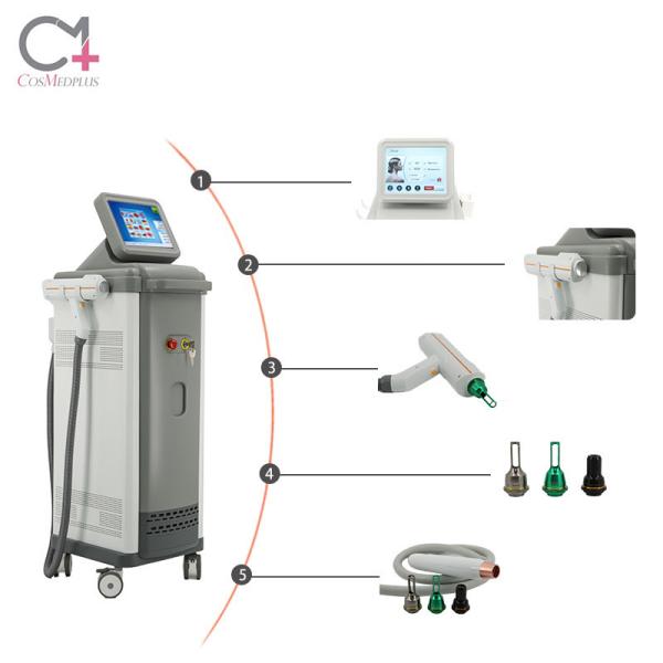 Professional Tattoo Removal Laser Beauty Instrument with Water Cooling Air Cooling