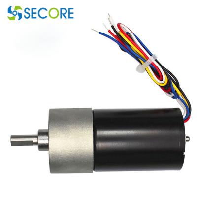 Motor sem escova de baixo nível de ruído 1.8N.M Torque Explosion Proof da engrenagem de uma C.C. de 12 volts