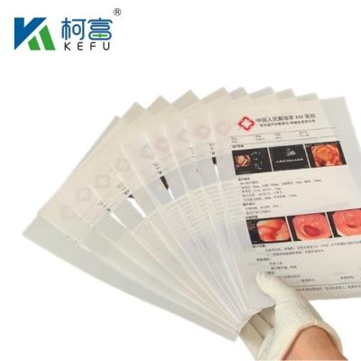 A3/A4 Excellent PET Material 100 Micron White Waterproof Transparent Inkjet Silk Screen Positive Printing Films