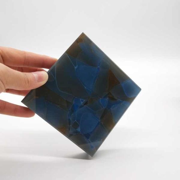 Safety Jade Glass Thickness 20mm 91.5% Transmittance Guaranteed