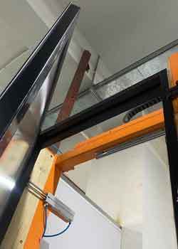 Australian Standard 100 Series Aluminum Swing Door with Double-layer Tempered Glass and Minimalist Slim-Frame