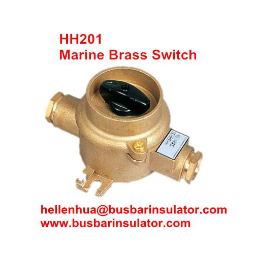 10A/16A marine copper brass HH302 1133/3 connectors Water Resistant switch IP56