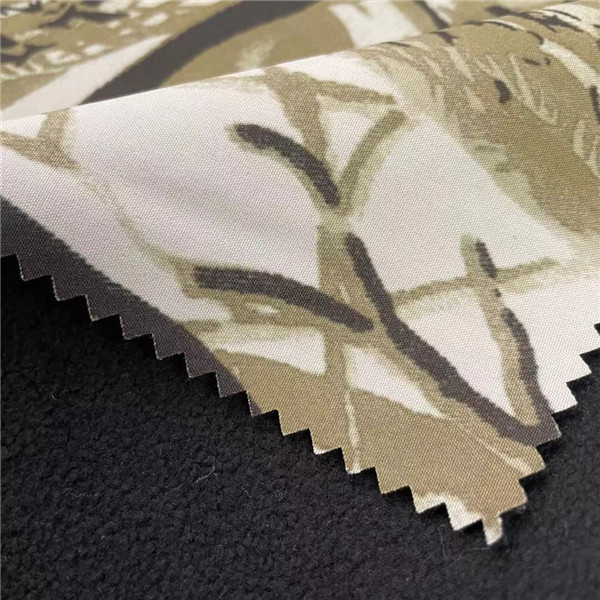 92 Polyester 8 Spandex Bonded Softshell Fabric Jacket 75D 40DX75D 40D 320gsm 150cm