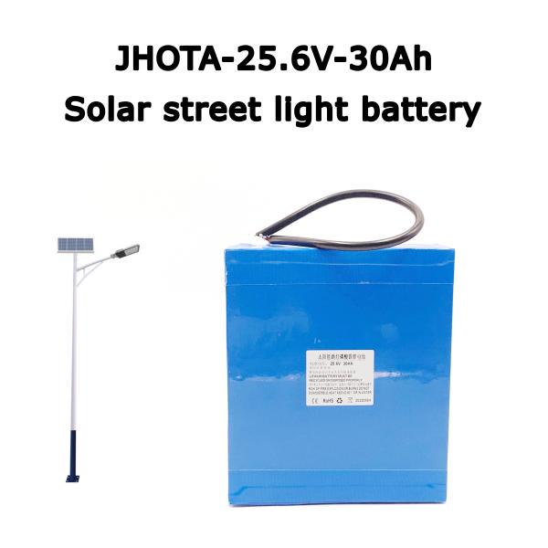 Batería de litio solar de la luz de calle de 25.6V 30AH LifePo4 del CE impermeable de la batería