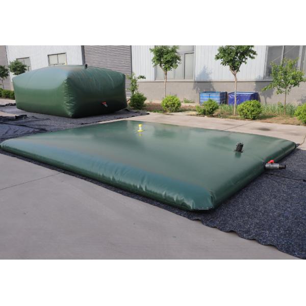 10000 литров Армейский зеленый водяной мешок Водяная подушка Водосберегающий бак Передвижной водяной пузырь