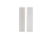 Envase vacío blanco del palillo de desodorante del protector labial del cilindro plástico del tubo 17g