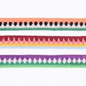 Отделка 30mm шнурка вышивки SGS 20KJ87 декоративная животная