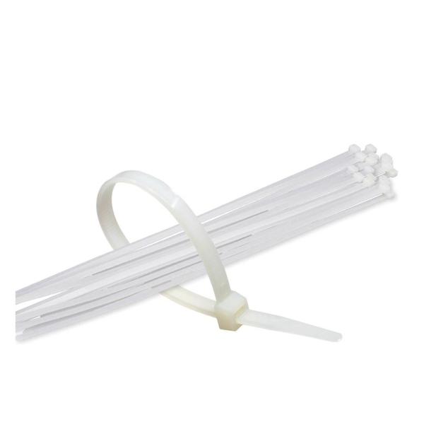 Self-locking White Heavy Duty Plastic Nylon 66 Cable Ties