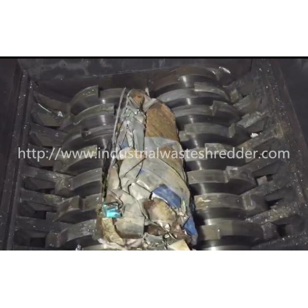 Control automático de la chatarra esfuerzo de torsión sólido industrial de la trituradora del alto