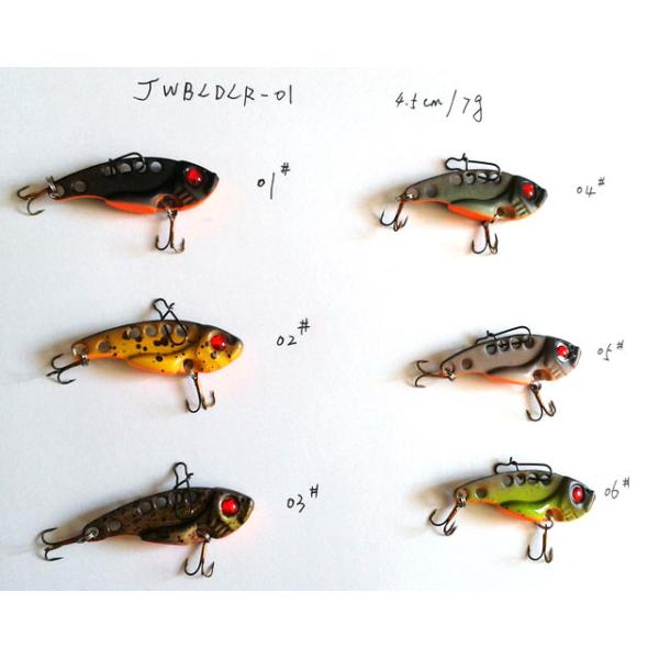 3.8cm/3g 4.5cm/7g 5.5cm/10g Blade metal fishinglure/sinking metal vib fishing lure /hard fishing lure