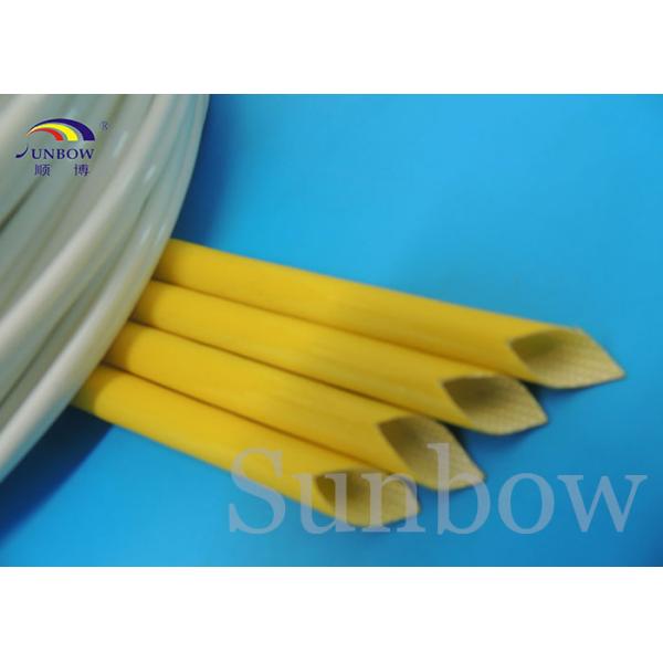 Black Red Silicone Coated Fiberglass Sleeving Electrical Insulation Sleeving