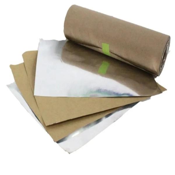 Aluminum Foil Composite Insulation White Pp Film Scrim Kraft Paper Reinforced Facing