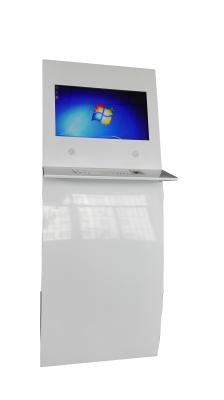 21.5 Touch Screen Kiosk with keyboard for Internet access in Museum/library/shopping store. S881