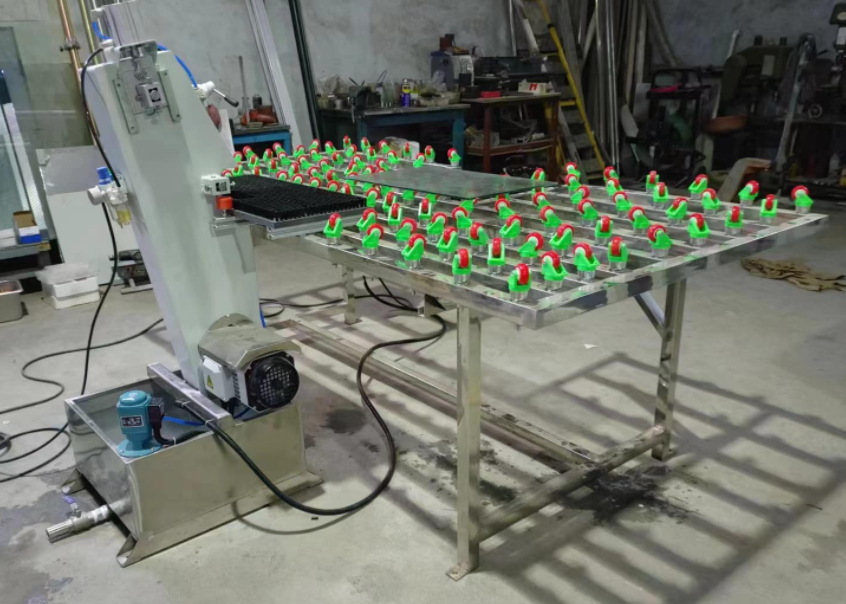 Manual Glass Edge Grinding Machine with Abrasive Belts Designed for Glass Processing Machinery