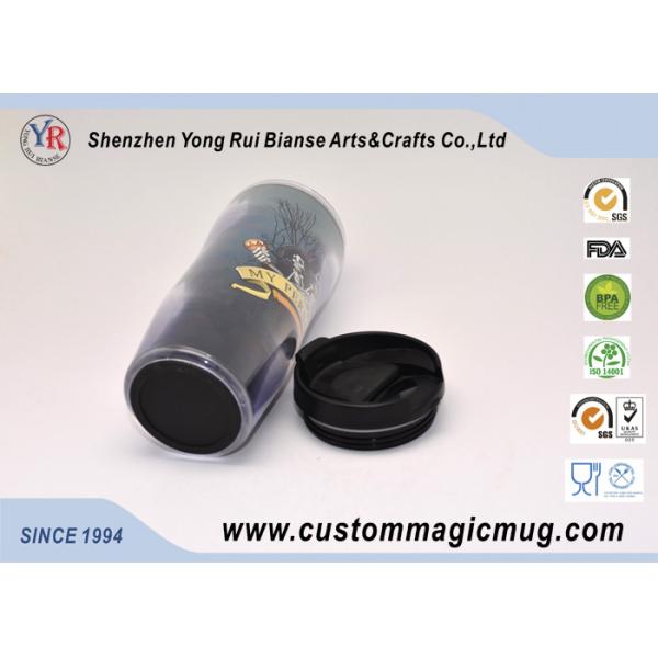 Outdoor Camping Takeaway Double Wall Plastic Cup Home Appliance Mug