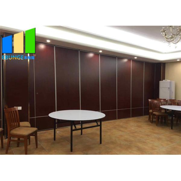 Декоративный деревянный ресторан двигая гибкие складные стены раздела