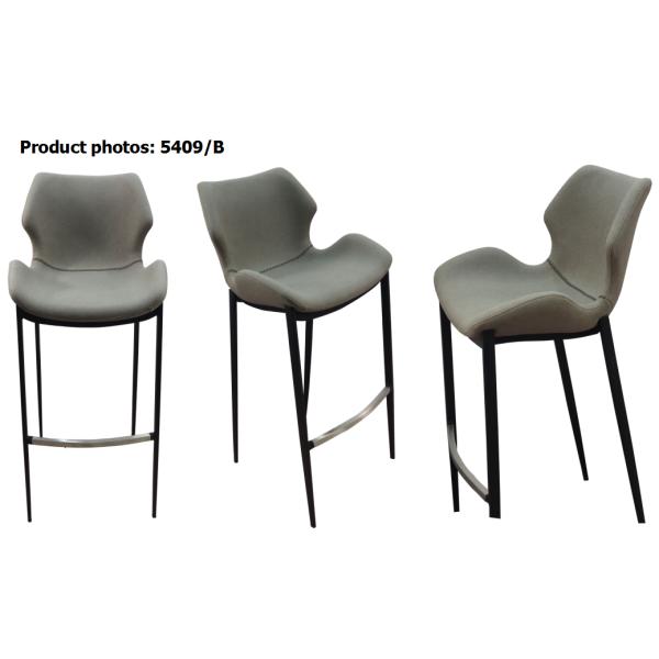 Bar Furniture PU Leather 7KG Painted Counter Stool