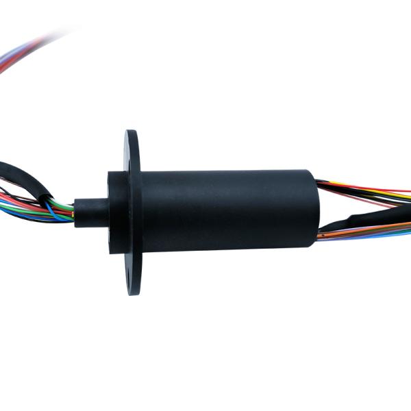 22 mm OD Combinación eléctrica y USB Anillos de deslizamiento Montado de brida