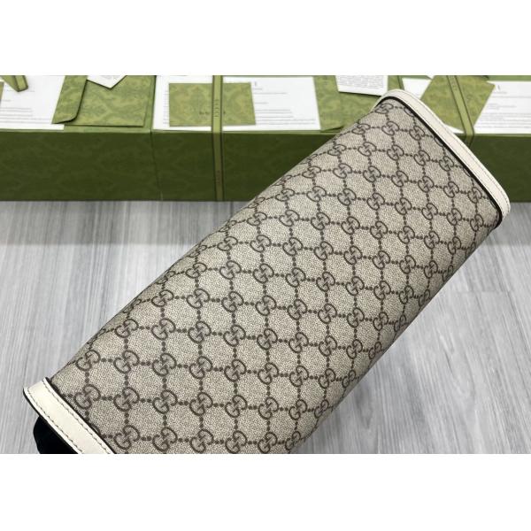 35cm Length Strap Shoulder Backpack Embroidery Genunie Leather