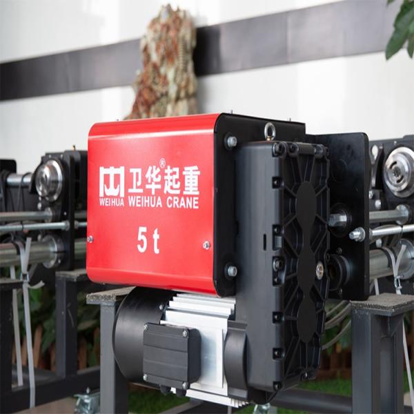 Motorized Electrical 1 - 10 Ton Monorail Wire Rope Hoist For Bridge Crane