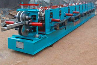 15-20 MPa Hydraulic Pressure C Z Purlin Roll Forming Machine With Transmission