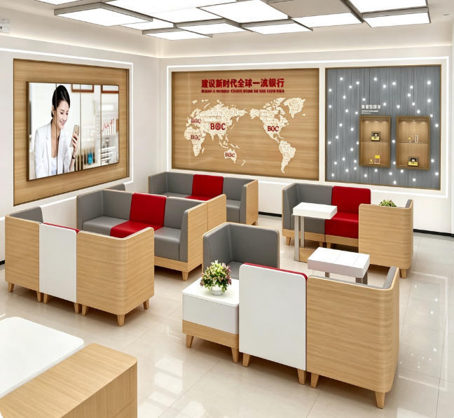 Custom Bank Furniture & Bank Counter One Stop Solution OEM & ODM