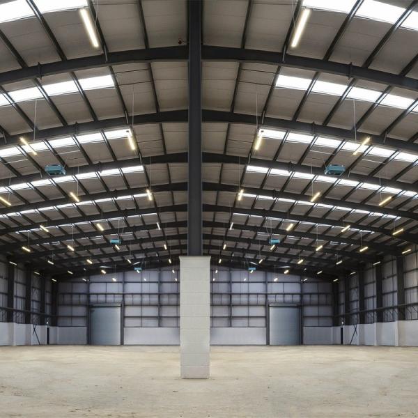 AutoCAD Drawing Steel Construction Warehouse , Metal Frame Structure Building