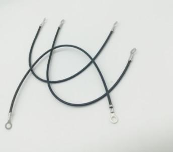 PVC O Connector ground wire cable Power Brass Round Ring Terminal Harness ROHS