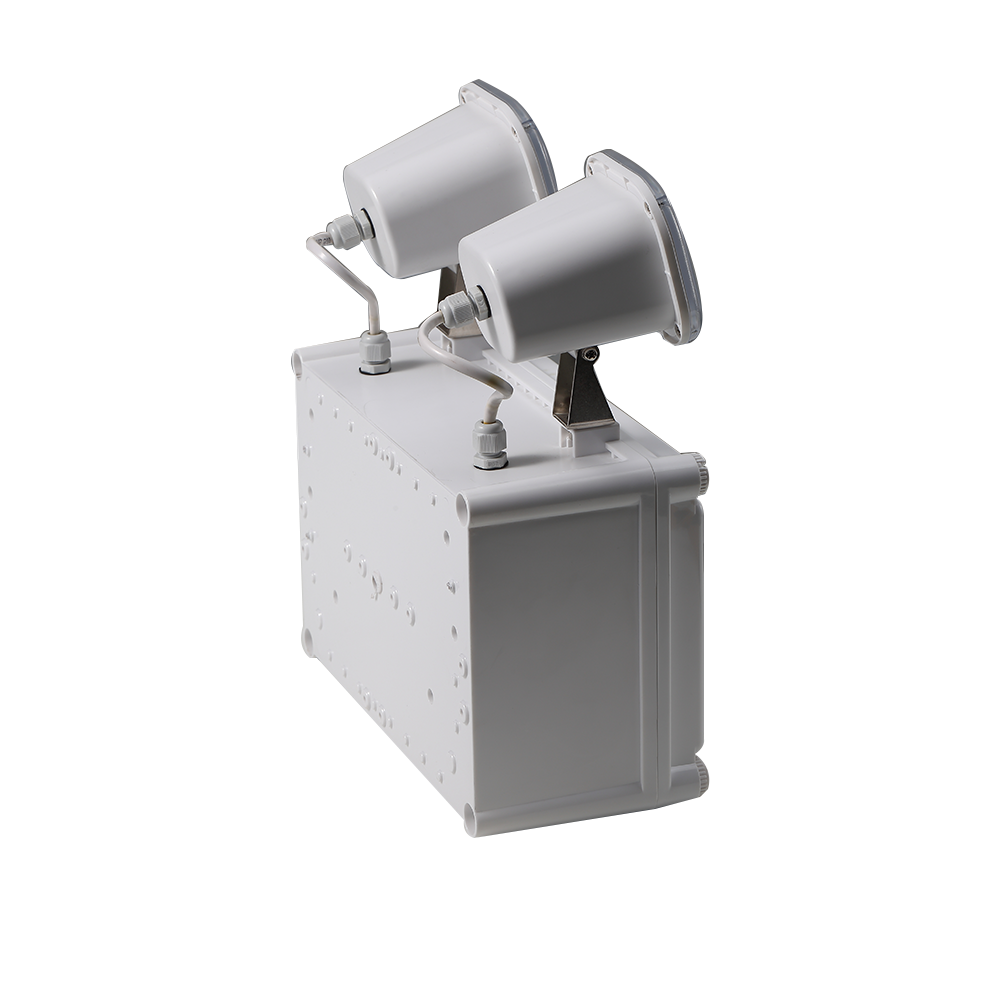 High Lumen 2x6W LED Twin Spot Emergency Light with 3-Year Warranty and 50000 Hours Lifespan