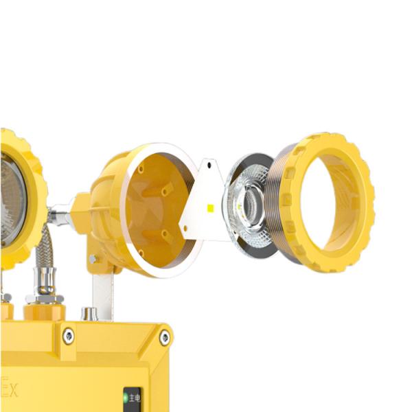 220V 2*3W Explosion Proof Emergency Lights Double Head  Atex Ex Lighting Fixtures