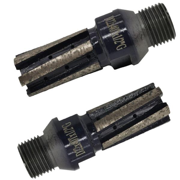 Revestimento de TiCN D24MM Diamante Sinter/Milling Bit para granito para rodas de lavabo de pedra